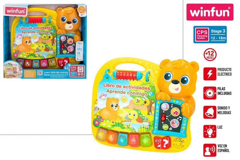 LIBRO INTERACTIVO ACTIV.C/MELODIAS 9149500R