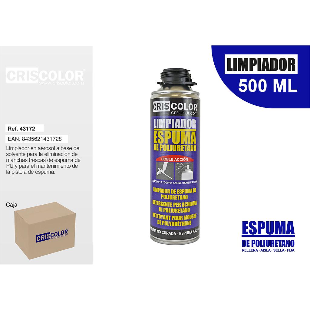 LIMPIADOR ESPUMA POLIURETANO 500ML 904900