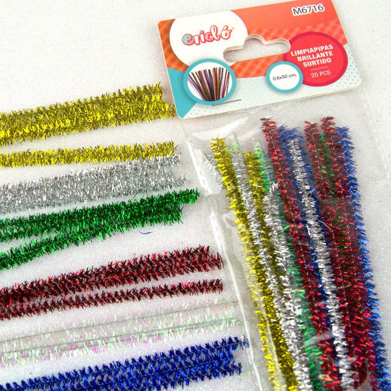 LIMPIAPIPAS BRILLANTE 0.6X30CM 20U M6716 900500