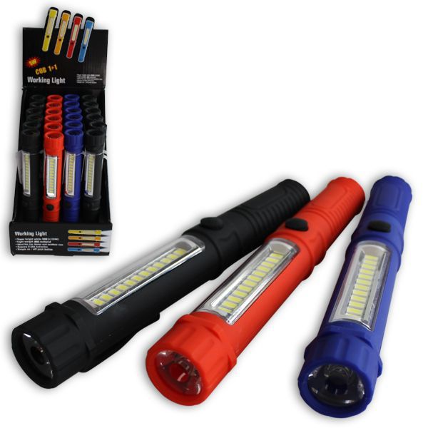 LINTERNA 12+1LED CON IMAN 9018500