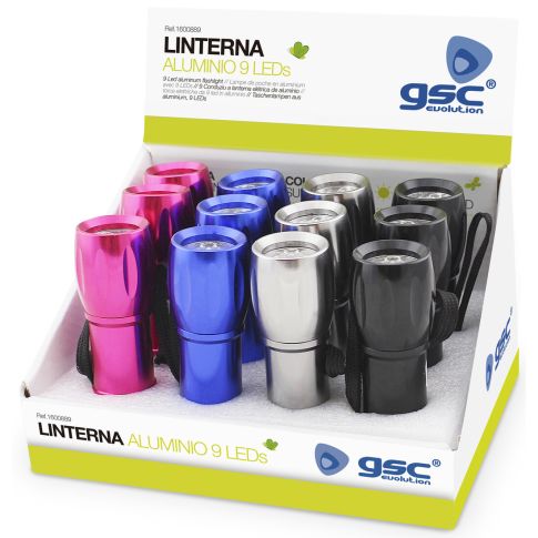 LINTERNA ALUM.9LEDS 903500