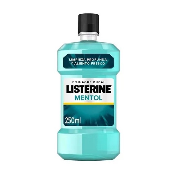 LISTERINE ENJUAGUE BUCAL 250ML MENTOL 9021500