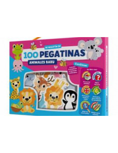 LUDUM MALETIN 100PEGATINAS ANIM.BABY 902600