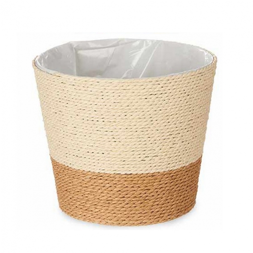MACETERO CUERDA 18X16 MARR/NAT 903100