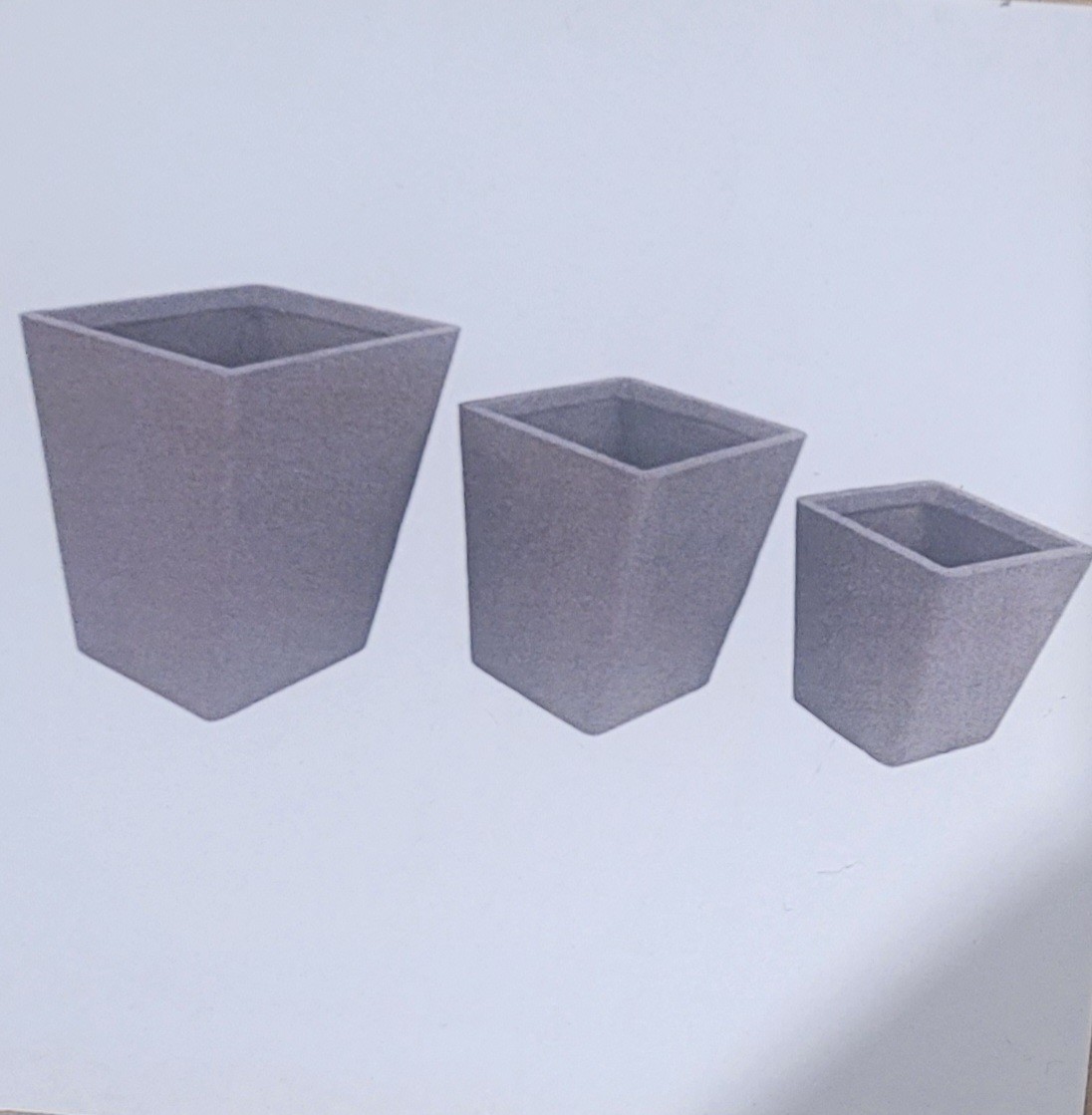 MACETERO MAGNESIO CONICO 3764 51CM 925000