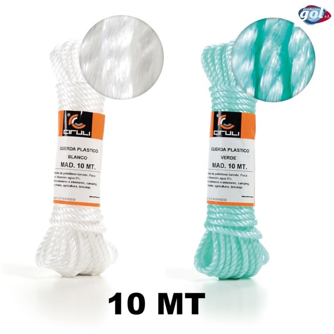 MAD.CUERDA PLAST.10M  23001 900700