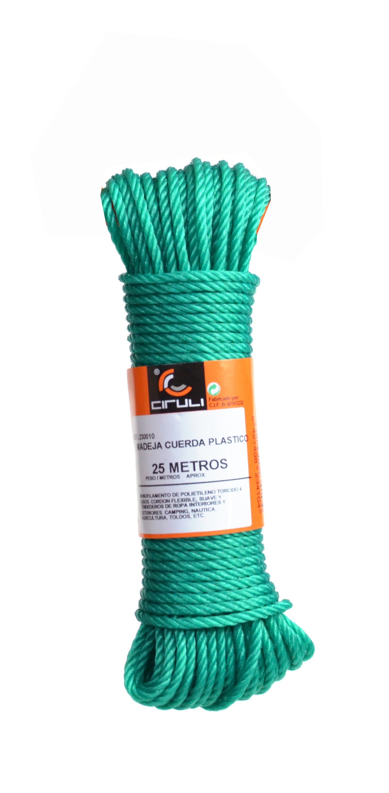 MADEJA CUERDA PLAS.25M 230010 9016000