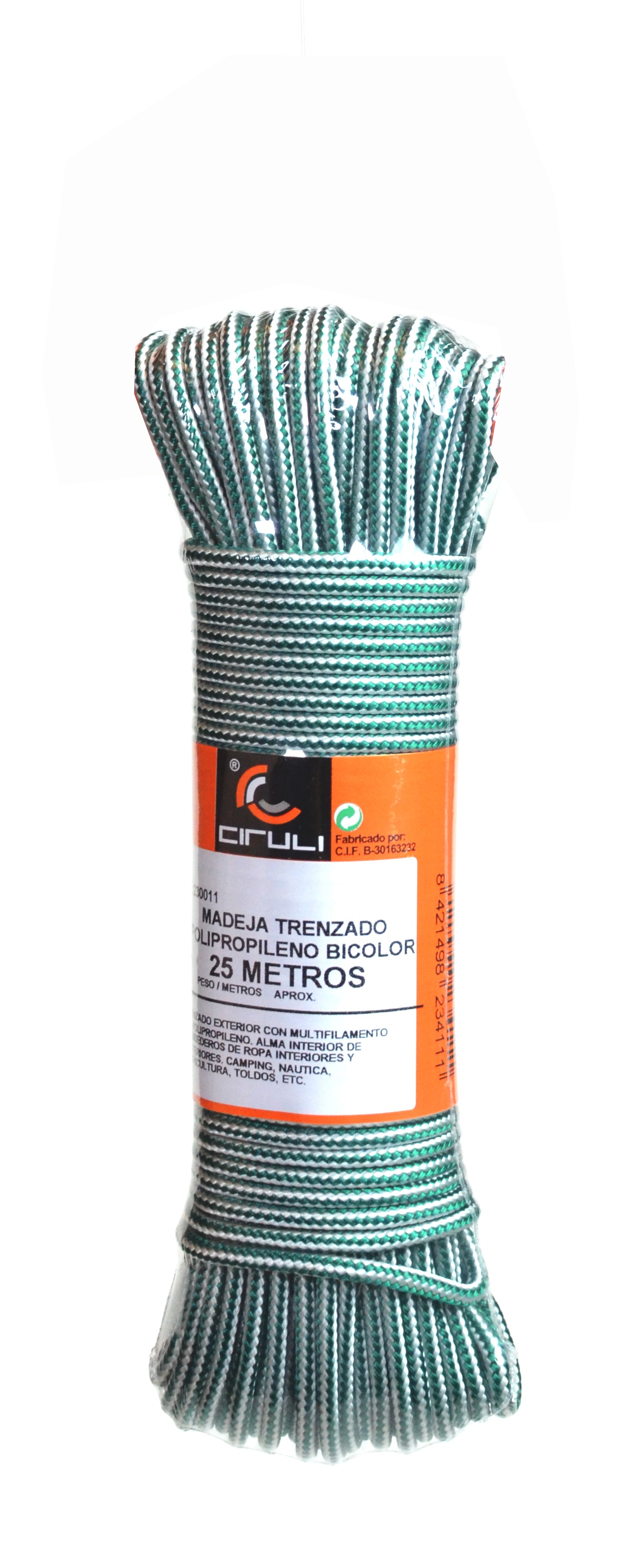 MADEJA TRENZA BICOLOR25MT 230011 901600
