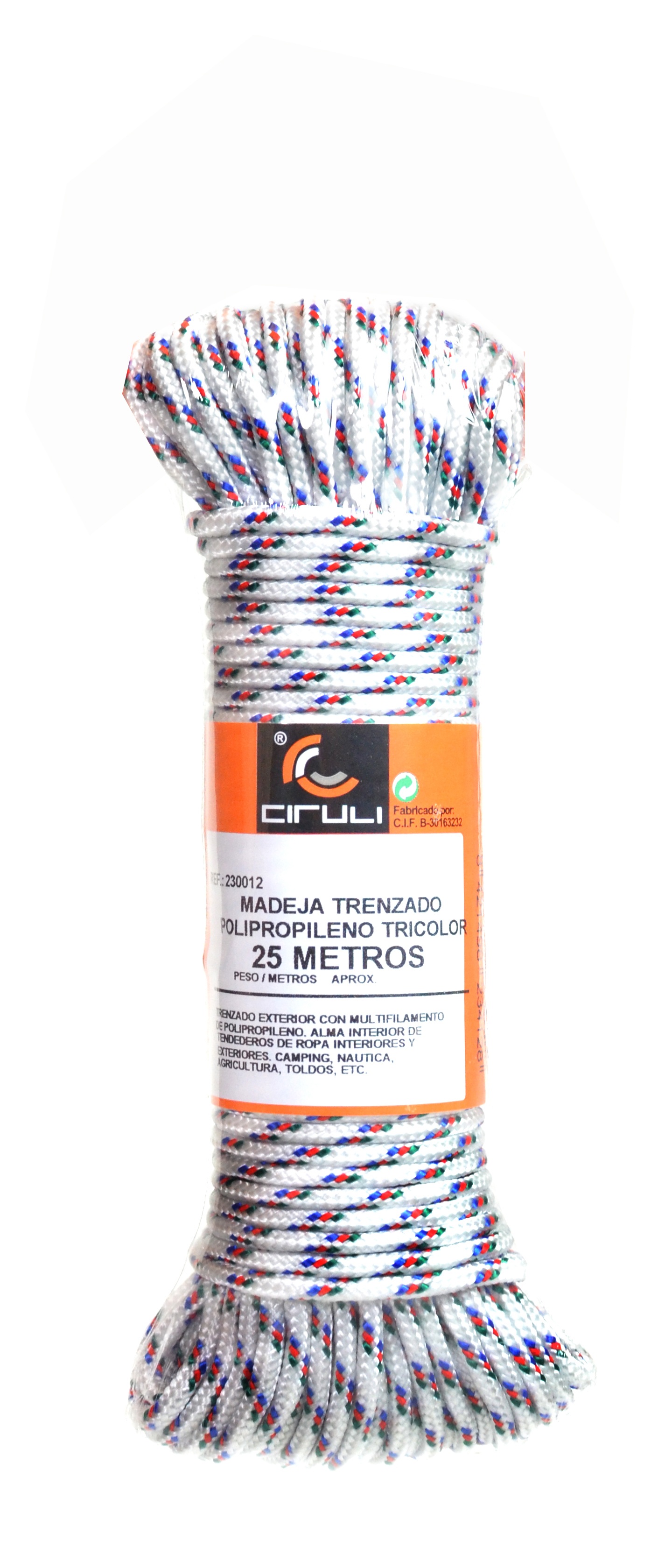 MADEJA TRENZ.TRIC.25M 230012 901600