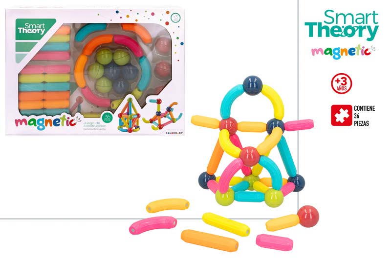 MAGNETIC JUEGO CONSTRUCCION 36PC  9128000R