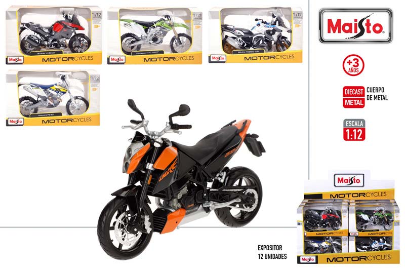 MAISTO MOTO METAL CROSS 9094500