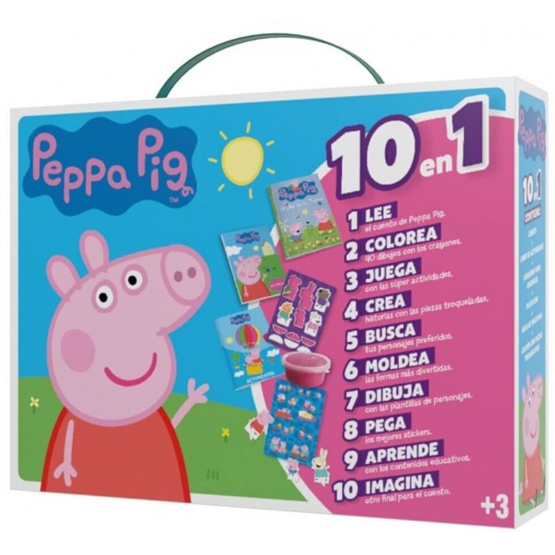 MALETIN 10 EN 1 PEPPA PIG 904700