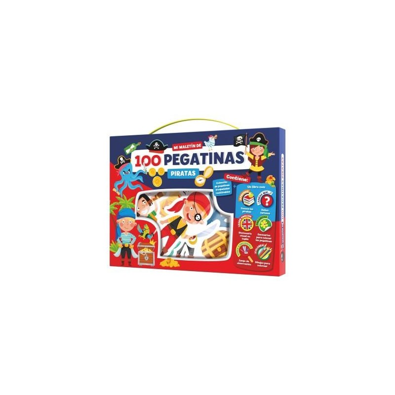 MALETIN 100PEGATINAS PIRATAS 904000