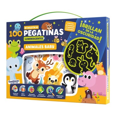 MALETIN 100PEGAT.LUMINI.ANIMALES BABY 904700