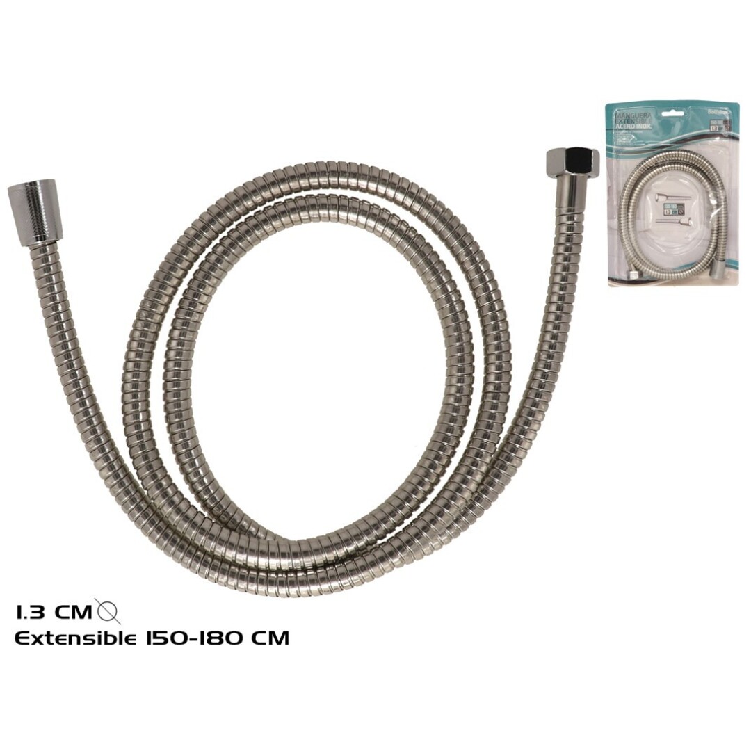 MANGUERA EXT, BAÑO A.INOX 150-180CM 9025500