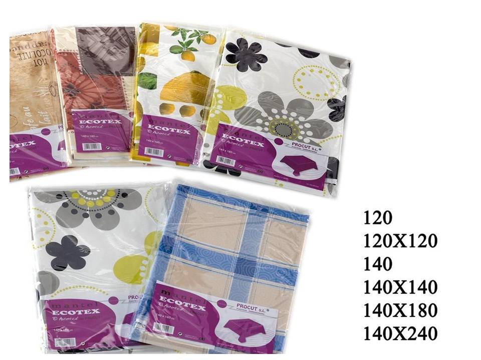 MANTEL ECOTEX 120X120 90235000