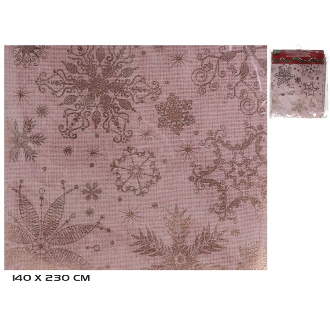MANTEL MESA 140X230 ROSA GOLD 909100