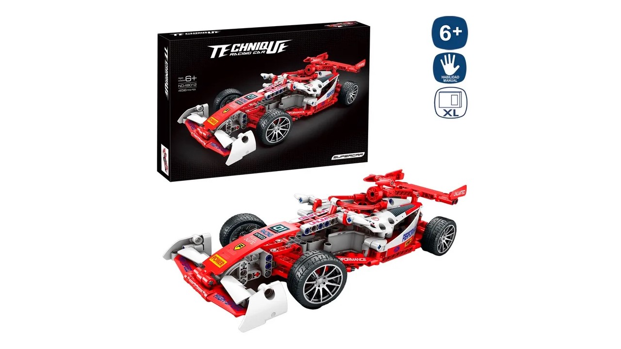 MAQUETA BLOQUE COCHE F1 32CM 9156500