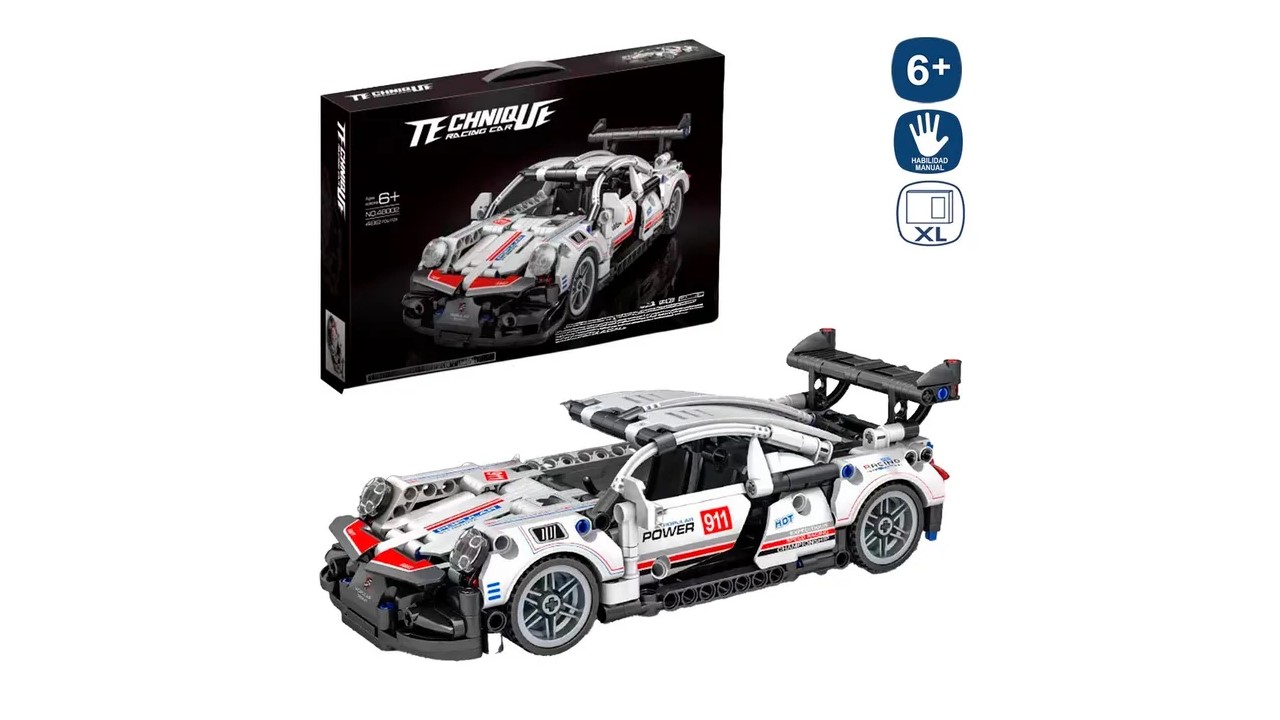 MAQUETA BLOQUES COCHE POWER 911 32CM 9156500