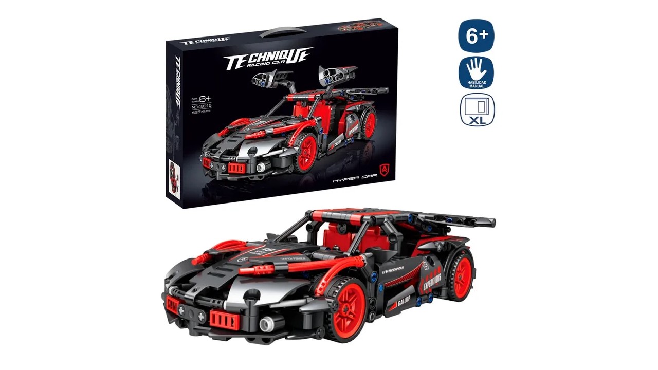 MAQUETA BLOQUES COCHE XL32 CM 9156500
