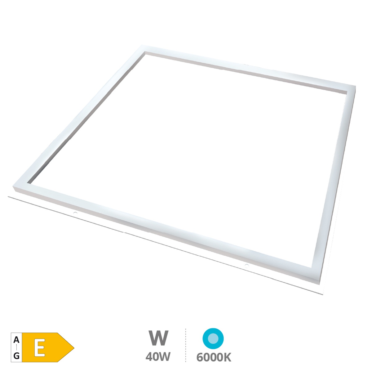 MARCO EMP.PANEL LED 59X59 40W 6000K BCO 921300