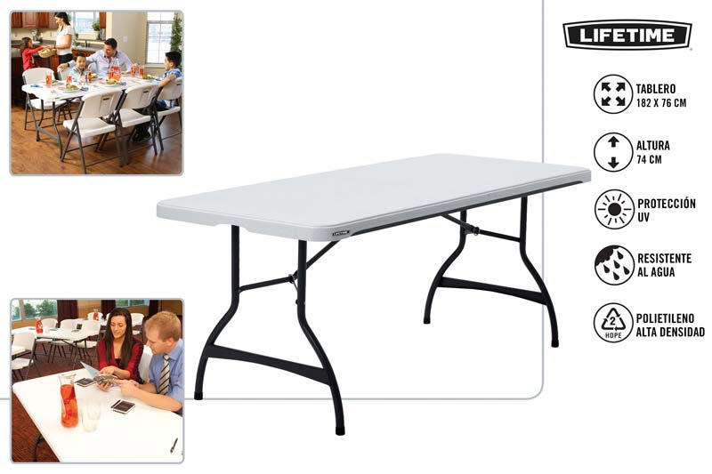 MESA PLEG.LIFETIME 182X76X74 9628000