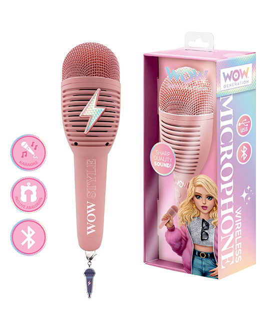 MICROFONO GRABADORA WOW GENERAT. 931200