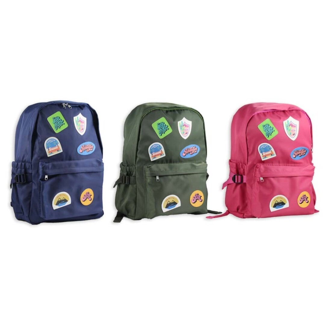 MOCHILA ADVENTURA C/PARCHES 917900