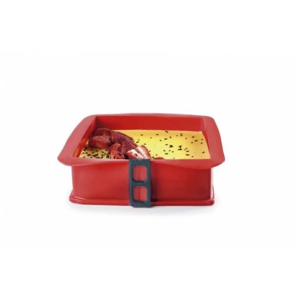 MOLDE DESM.CUAD. B/CRISTAL 25CM 916400