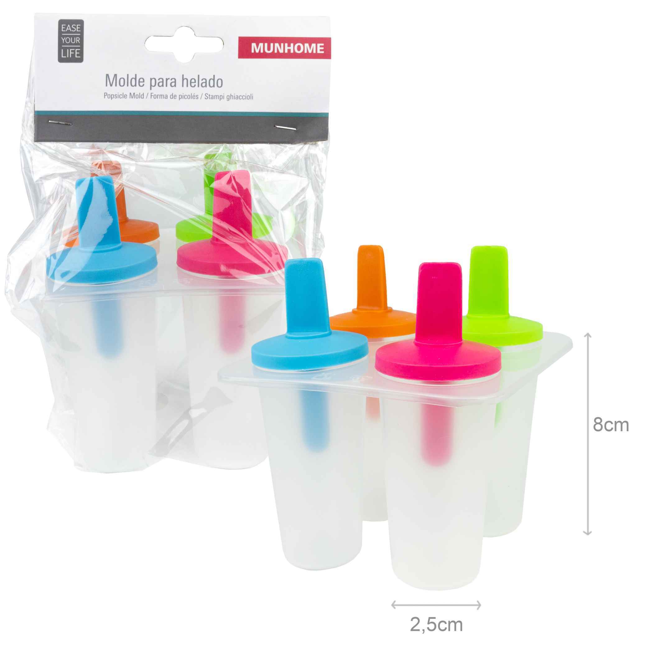 MOLDE PARA HELADOS 4UD 9014500