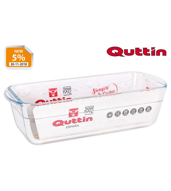 MOLDE RECT. HONDO 28CM 1.7L 9051000