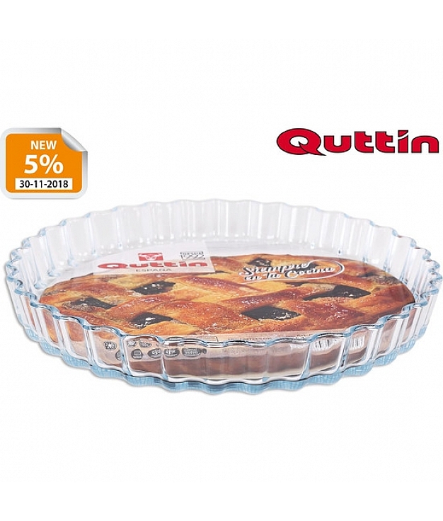 MOLDE TARTA RIZADO 27CM QUTTIN 904600