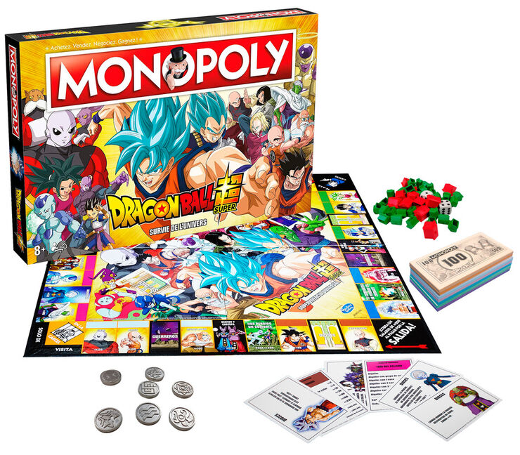 MONOPOLY DRAGONBALL SUPER 2-6A B3476 91600