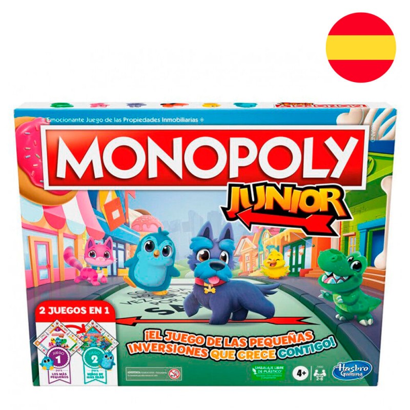 MONOPOLY JUNIOR 2EN1 F8562 9181500R