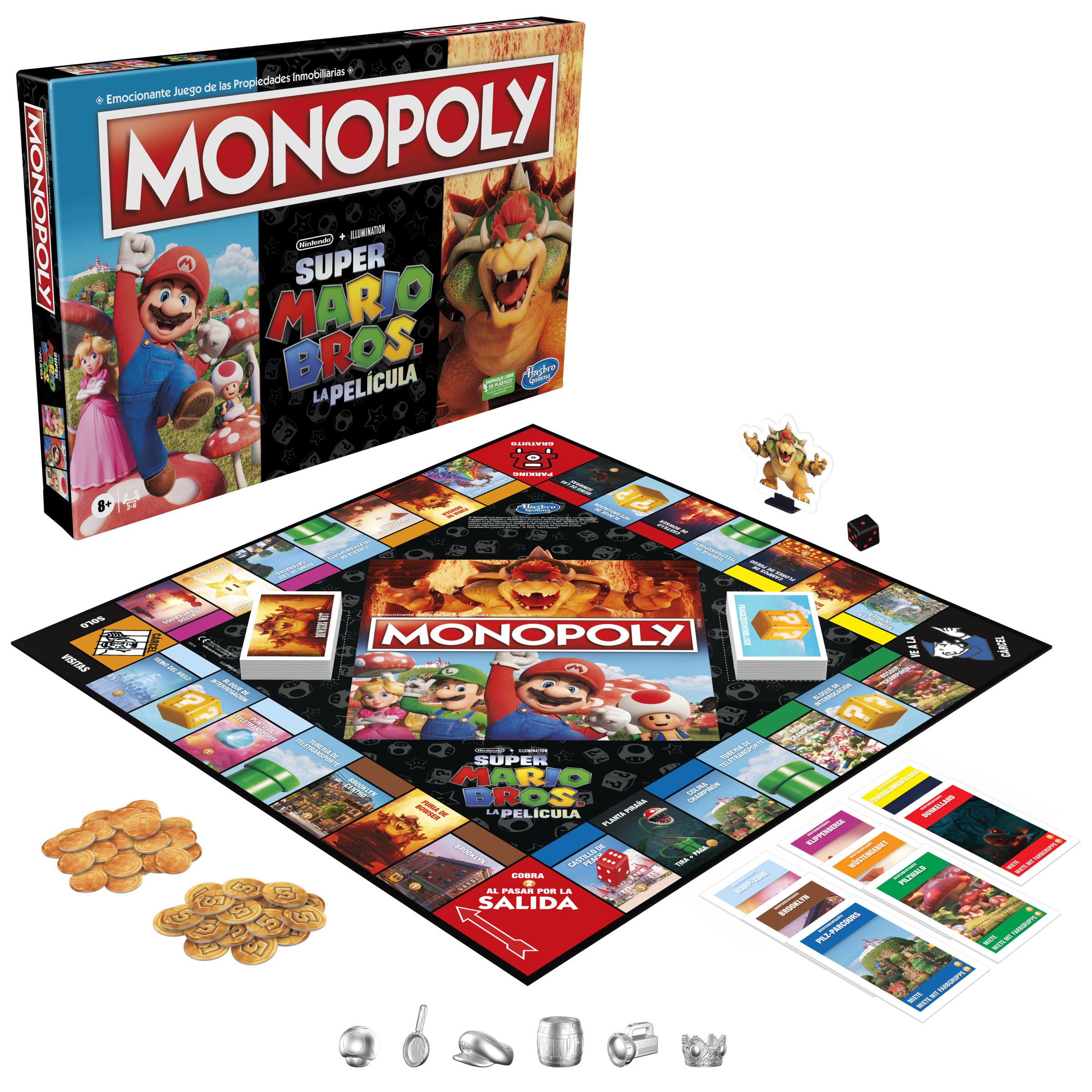 MONOPOLY SUPERMARIO F6818 9262500