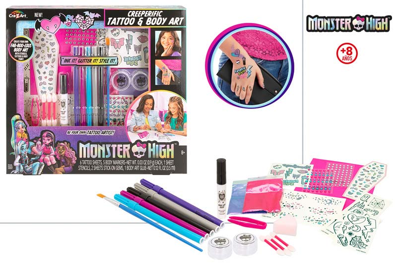 MONSTER HIGH ESTUDIO TATUAJES 9156500