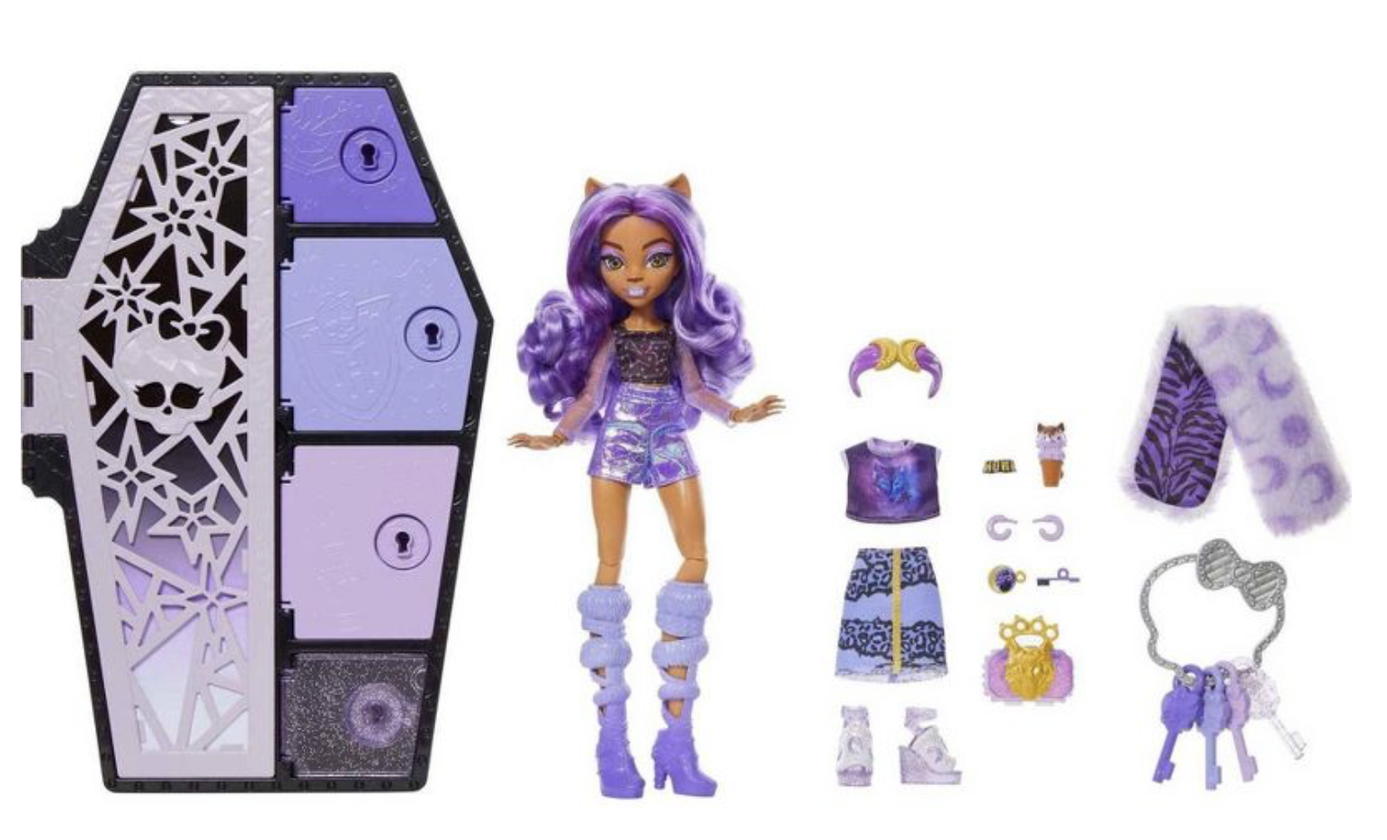 MONSTER HIGH SECRETS CLAUDEEN HNF74 932700K