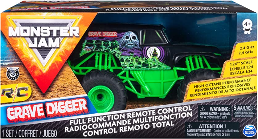 MONSTER JAM RC GRAVE DIGGER 1:24 6044955 922800R