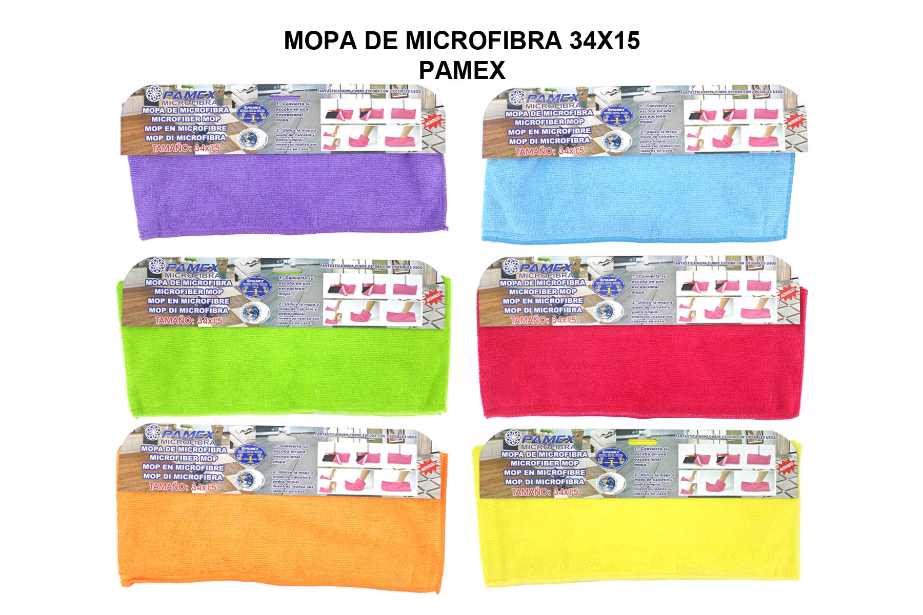 MOPA MICROFIBRA 34X15 900800