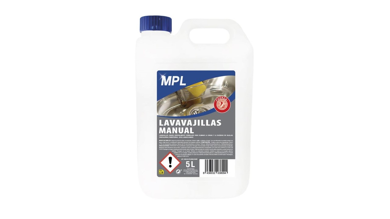 MPL LAVAVAJILLAS MANUAL 5L  905400