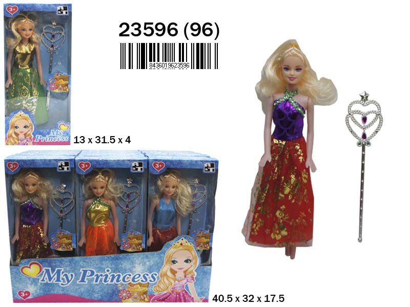 MUÑECA PRINCESA VARITA 901600