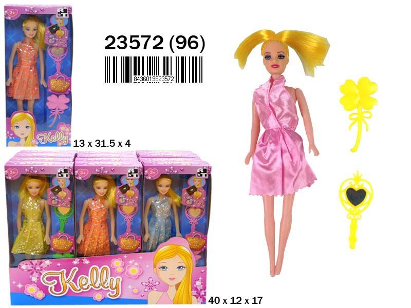 MUÑECA VESTIDO C/ACC 901600