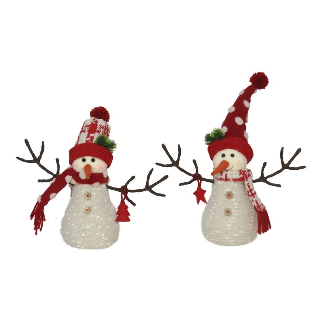 MUÑECO NIEVE REX 1LED 22X11X27 905500