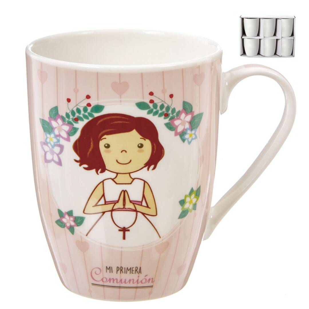 MUG COMUNION NIÑA 300ML 9019500