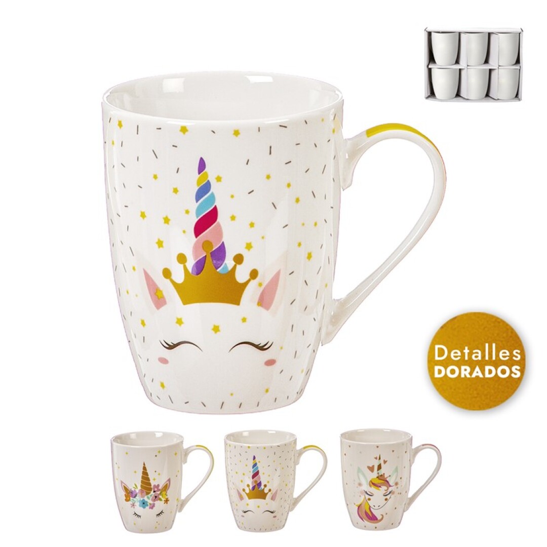MUG UNICORNIO CORONA 300ML  902300