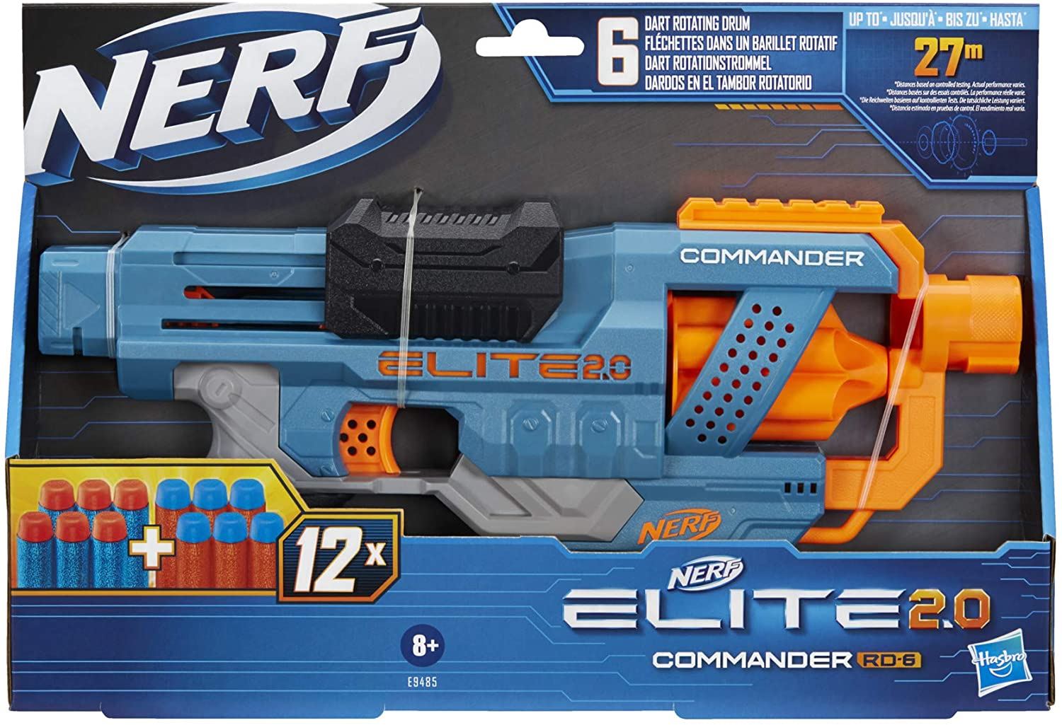 NERF ELITE COMMNADER 2.O RD 6 E9485 9097500