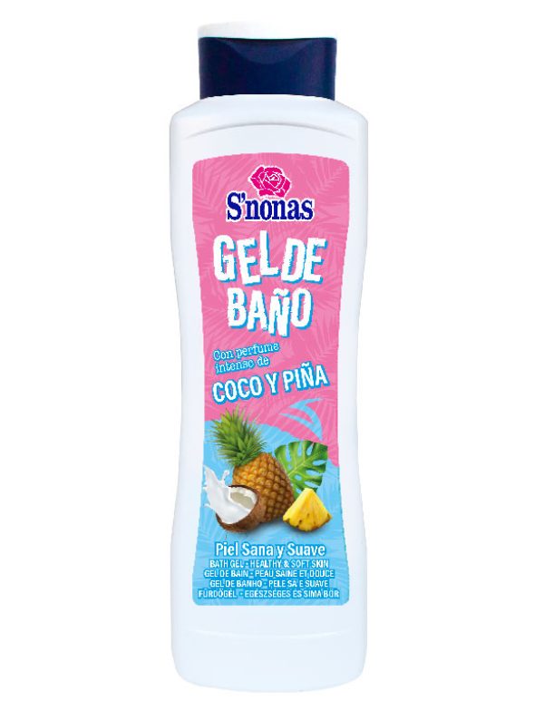NONAS GEL BAÑO COCO Y PIÑA 750ML 9011500
