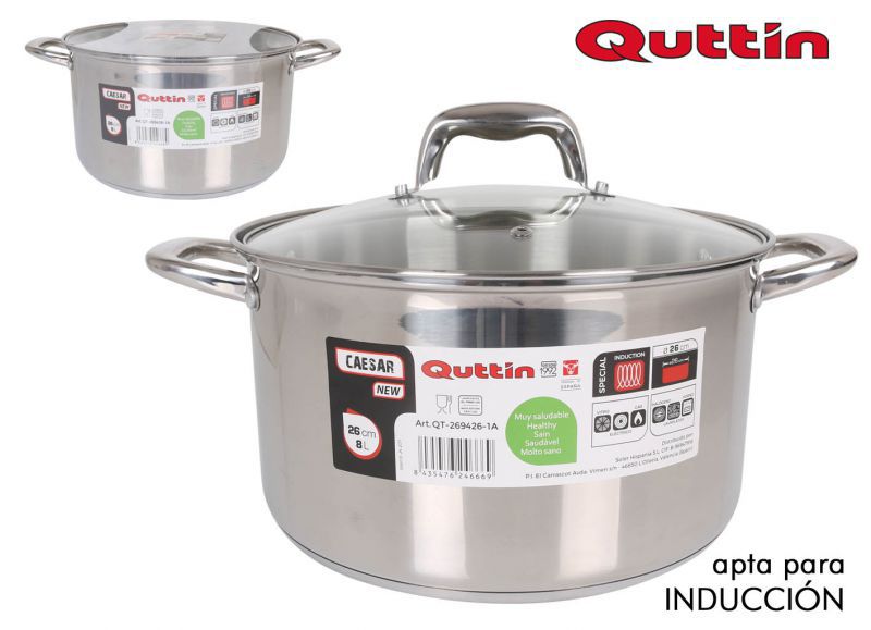 OLLA A.INOX 26CM 8L 9221000