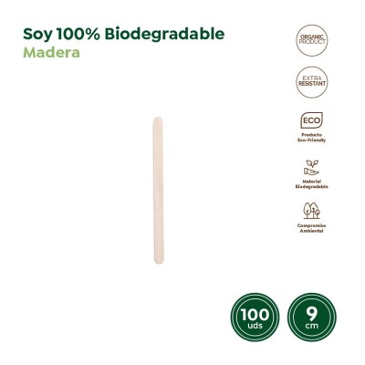 PALETINA MADERA BIO 9X090CM 100UD 900400