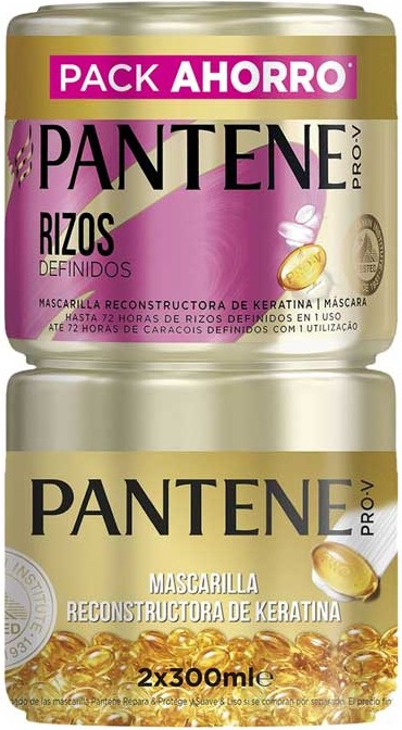 PANTENE MASCARILLA RIZOS DEF. 300ML DUPLO9085500